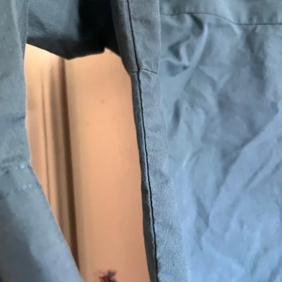 Men's Blue western snap button Dress Shirt - Picture 9 of 13